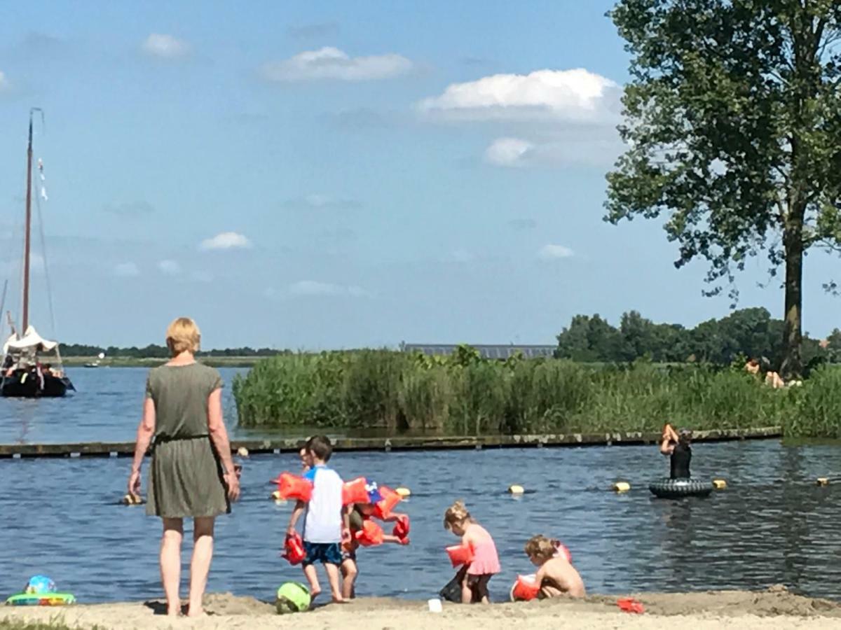 Vakantielandhuis Langweer Friesland Villa Bagian luar foto